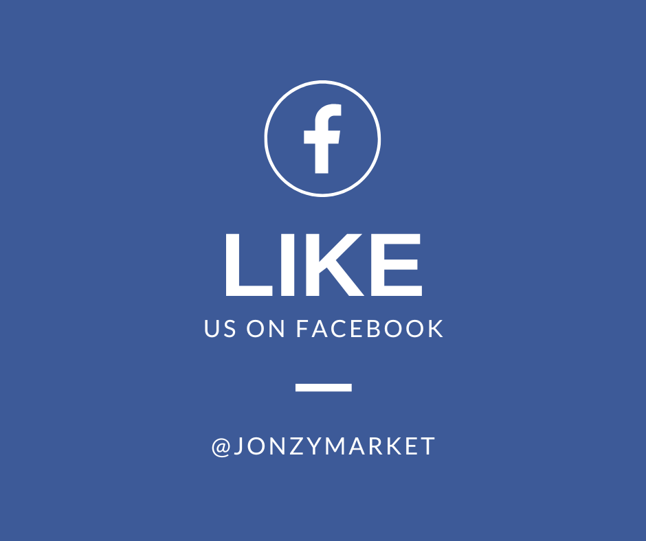 Follow Jonzy Market on Facebook